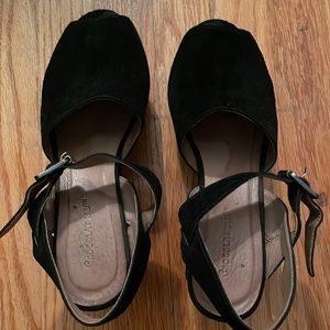 Chocolate Blu black shoes